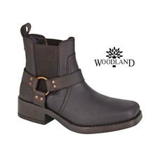 Mens Woodland Biker Ankle