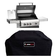 CosmoGrill 3+1 Platinum Black Gas Barbecue incl. Side Burner