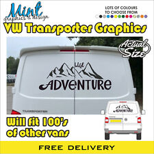 LWB VW Transporter REAR Camper Motorhome T5 Decals Stickers Van Graphics 145