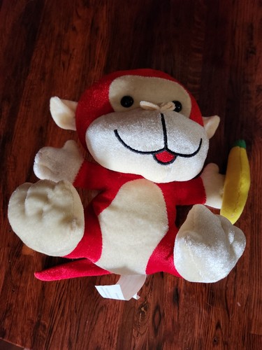 Red toy network monkey banana - red,