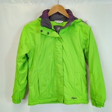 Surfanic Jacket Ski Winter Show Age 9-10 140 cm Hooded Green Waterproof