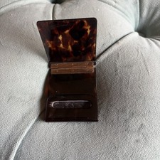 Tortoise Shell Match Holder/ Vesta Case  1930s? 