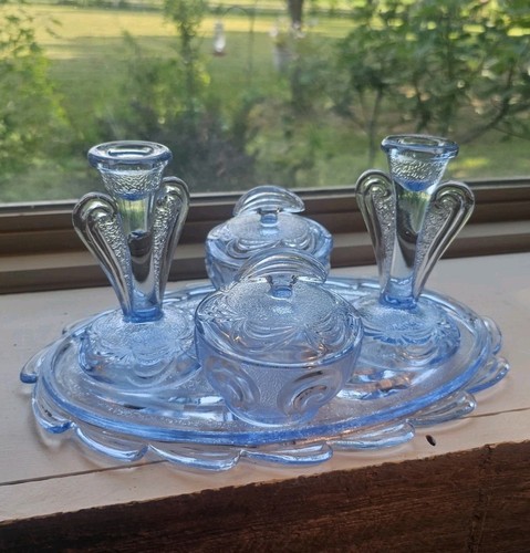 British ice blue glass pc - ice, 5