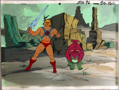 Man battle cat - &,