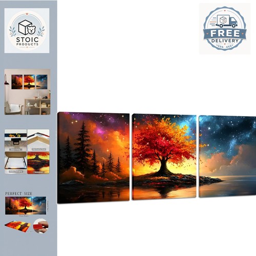 Piece tree life wall art - 3,