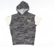 Mens UK Size M Crosshatch Grey