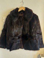 Vintage Chocolate Rabbit Fur