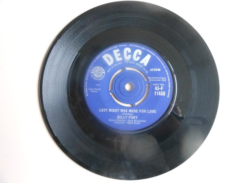 Billy fury last - billy, was