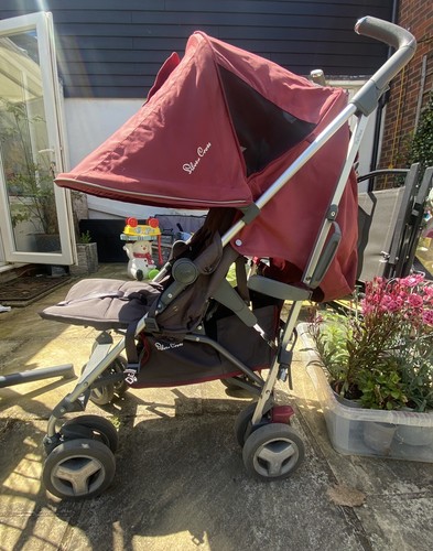 Silver cross reflex buggy red - silver,