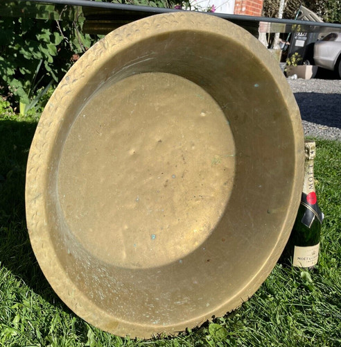 Brass jam pan pot french - pan,