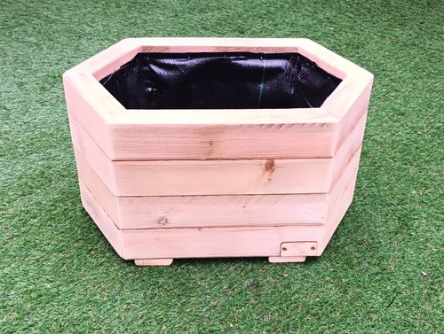 Willow long hexagon wooden - hexagon,