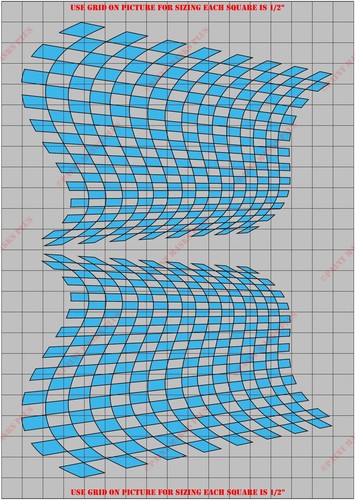 Ckr5092p wavy checkers - ckr5092p,