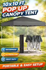3x3m Pop Up Gazebo Waterproof