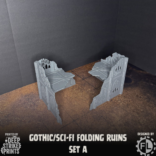 Gothic sci foldable ruins - gothic/sci-fi,