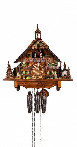 Cuckoo clock old farm - cuckoo,