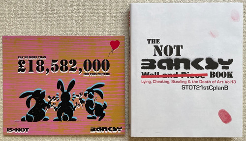 The not banksy book nfc - banksy, nfc*