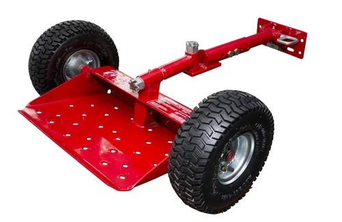 Lawn mower sulky - mower, wheels