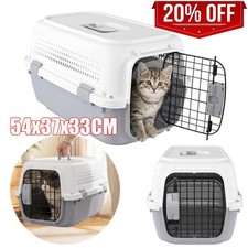 Large Pet Carrier Light Grey
