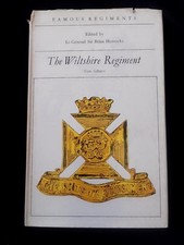 The Wiltshire Regiment by Tom Gibson Famous Regiments series military history