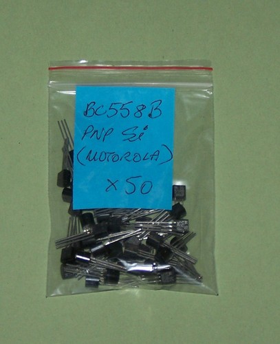 Bc558b pnp silicon transistor - pnp,