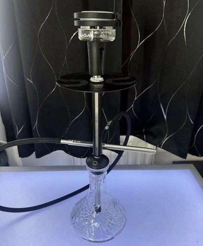 Hookah shisha set black - hookah,