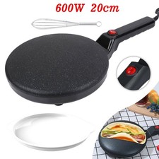 600W 220V Portable Electric Non-Stick Pancake Crepe Maker Baking Pan Machine