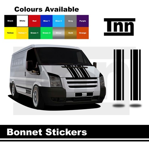 Bonnet stripe stickers - bonnet,