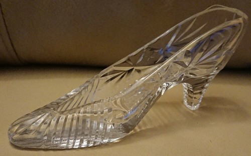 Vintage crystal clear glass - vintage,