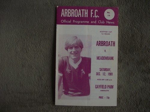 1981 arbroath v - 1981-82,