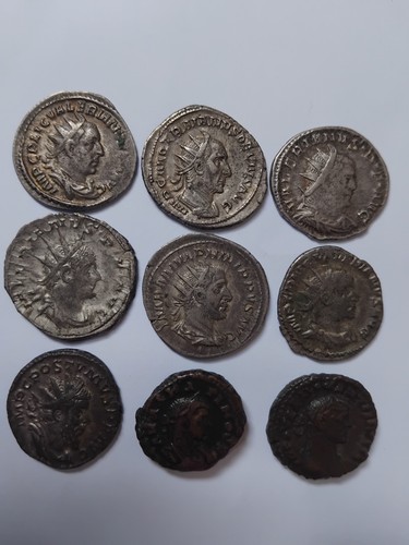 Roman coins job - roman, lot