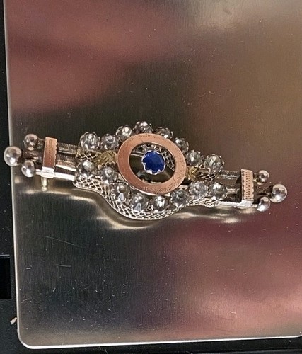 Silver 9ct gold - 9ct, unmarked