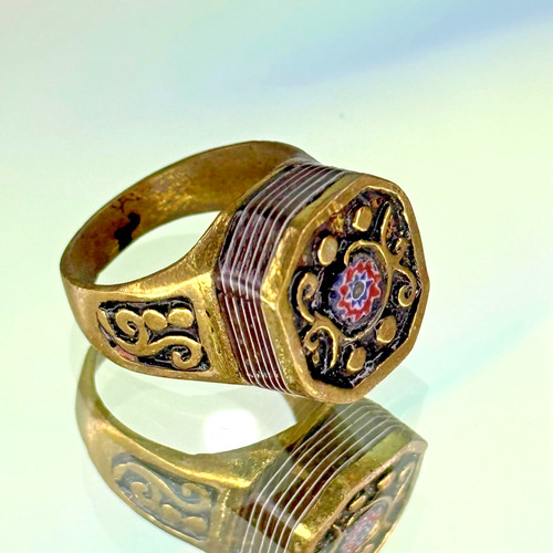 Ancient roman bronze ring - roman, ring-rare