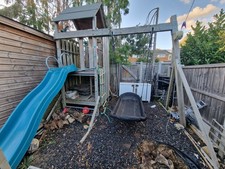 Wooden Climbing Frame with