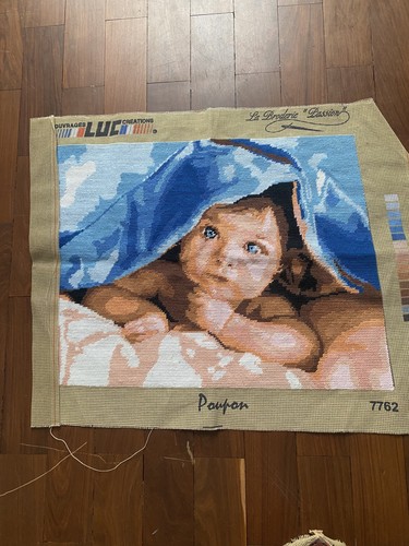 Completed french tapestry - french,