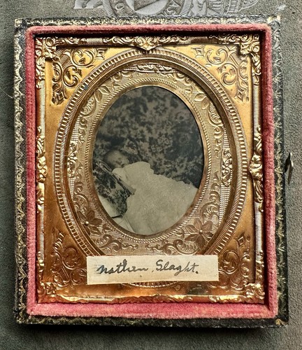 Baby post mortem photo - id'd,