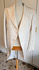 Vintage white & gold tailcoat