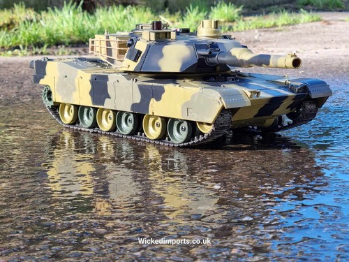 Remote control abrams tank - control,