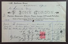 1911 T. John Gordon Painter &