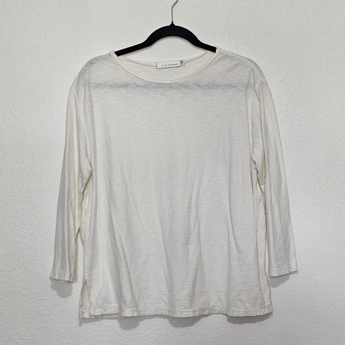 Cut loose white linen blend - cut,