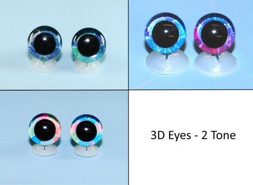 Glitter eyes with - eyes, plastic
