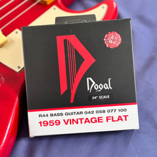 Dogal Strings / Traditional Flat Wound / Bass / 4 String Set