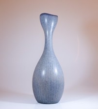 Lovely Dove Blue Ceramic Vase