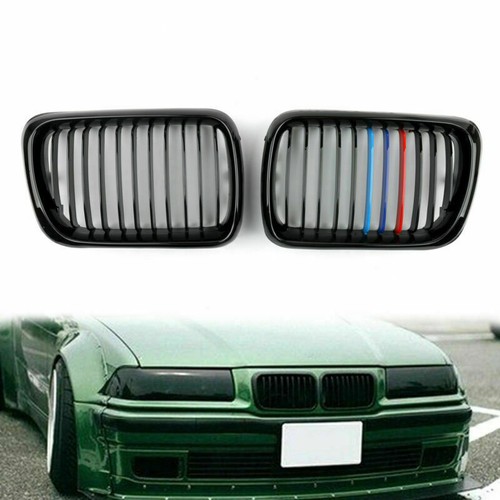 Gloss black front kidney grill - gloss,
