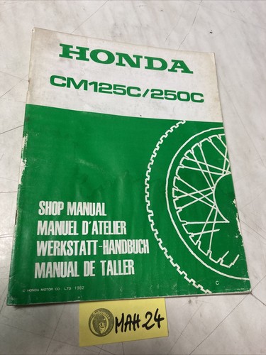 Honda cm125c cm250c - cm125c, cmc