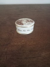 Coalport Small Pill Box Pot - IRON BRIDGE GORGE MUSEUM 