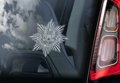 Royal anglian regiment car - anglian,