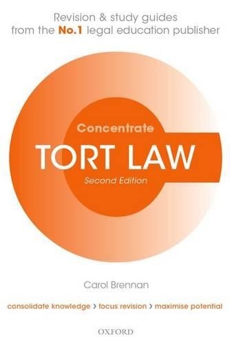 Tort law concentrate - concentrate:,