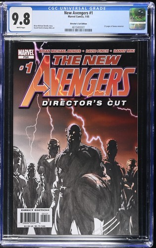 New avengers cgc 8 wpgs - new,
