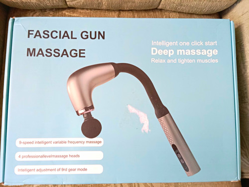 Fascial gun massage - gun, deep