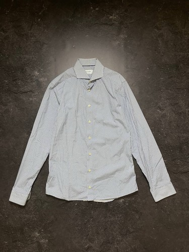 Eton mens blue white long - eton,